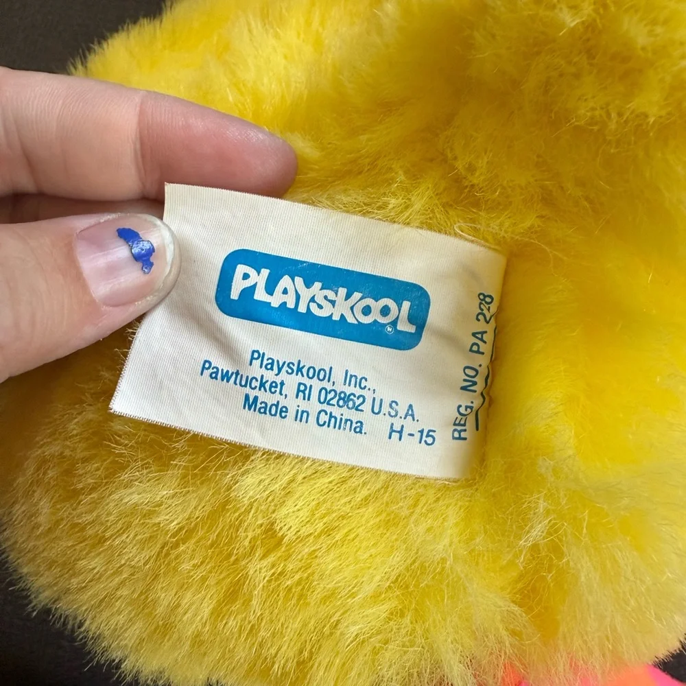 Vintage 90s Sesame Street pull string talking big‎ bird plush stuffed animal
